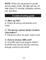 Preview for 26 page of Gator GTRACK3G User Manual