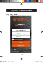 Preview for 15 page of Gator GTRACK4G Product User Manual