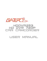 Preview for 1 page of Gator HDDVR253 User Manual