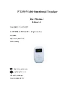 Gator PT350 User Manual preview