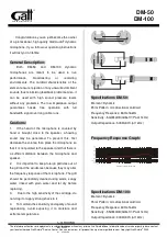 GATT AUDIO DM-50 Quick Start Manual preview