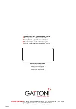 Preview for 12 page of GATTONI 8130 SOFFIO Installation And Assembly Manual