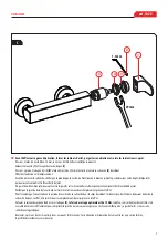 Preview for 8 page of GATTONI H2OMIX1000 1000 Installation And Assembly Manual