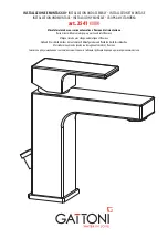 GATTONI KUBIK 2541 Installation And Assembly Manual предпросмотр