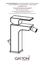 Предварительный просмотр 1 страницы GATTONI KUBIK 2551 Installation And Assembly Manual