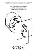 GATTONI SC055 Installation And Assembly Manual предпросмотр