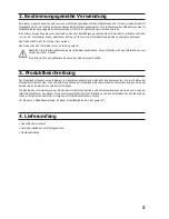 Preview for 3 page of GAUI 20 98 80 Operating Instructions Manual