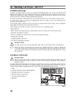 Предварительный просмотр 16 страницы GAUI 20 98 80 Operating Instructions Manual