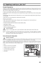 Предварительный просмотр 43 страницы GAUI 209876 Operating Instructions Manual