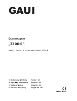 GAUI 330X-S Operating Instructions Manual preview