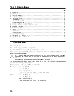 Preview for 52 page of GAUI Hurricane 425 Operating Instructions Manual