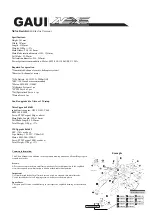 Preview for 2 page of GAUI NEX6 Manual