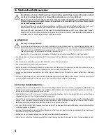 Предварительный просмотр 4 страницы GAUI X4 Combo Operating Instructions Manual