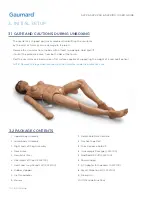 Preview for 10 page of Gaumard Clinical Chloe S222 User Manual