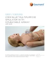 Предварительный просмотр 1 страницы Gaumard CODE BLUE S303 User Manual