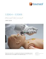 Gaumard PEDIATRIC HAL S3004 User Manual предпросмотр