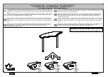 Preview for 2 page of Gautier Office 527-SANTOS Assembly Instructions