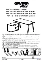 Gautier Office Mambo 136 Manual preview