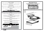 Preview for 2 page of Gautier Office PLAN DROIT 80 BASIC 113.008 Assembly Instructions