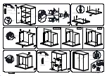 Предварительный просмотр 3 страницы Gautier Office RANGEMENT 1 PORTE 2 TIROIRS BASIC 113.270 Assembly Instructions