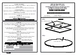 Preview for 2 page of Gautier Office TABLE DE REUNION BASIC 113.520 Assembly Instructions