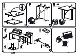 Preview for 2 page of Gautier Office U01-SUNDAY Assembly Instructions