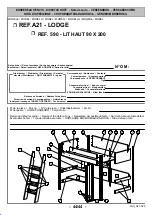 Preview for 44 page of Gautier A21-LODGE Assembly Instructions Manual