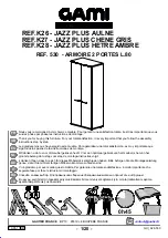 Gautier GAMI JAZZ PLUS K26 Manual предпросмотр