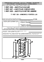 Preview for 20 page of Gautier GAMI JAZZ PLUS K26 Manual