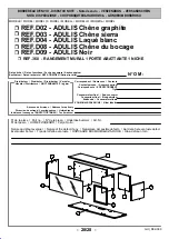 Предварительный просмотр 28 страницы Gautier RANGEMENT 360 Assembly Instructions Manual