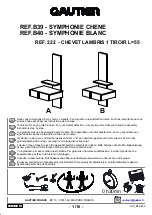 Gautier SYMPHONIE B39 Manual preview