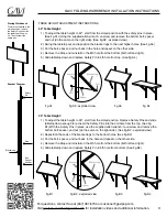 Preview for 3 page of GAVI Folding Workbench Installation Instructions