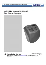 gAvilar gAVC 1200 N Installation Manual preview