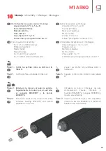 Preview for 19 page of gaviota M1 Arko Assembly Instructions Manual