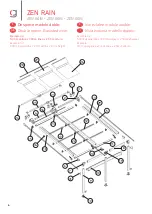 Preview for 6 page of gaviota ZEN RAIN Assembly Instructions Manual