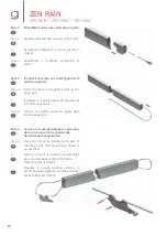 Предварительный просмотр 12 страницы gaviota ZEN RAIN Assembly Instructions Manual