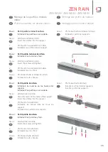 Предварительный просмотр 15 страницы gaviota ZEN RAIN Assembly Instructions Manual