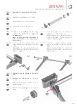 Предварительный просмотр 19 страницы gaviota ZEN RAIN Assembly Instructions Manual