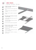 Предварительный просмотр 26 страницы gaviota ZEN RAIN Assembly Instructions Manual