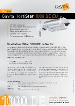 Gavita Pro Series Instructions Manual preview