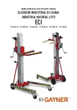 Предварительный просмотр 1 страницы GAYNER ECI Operator'S Manual