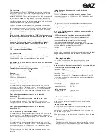 Предварительный просмотр 3 страницы GAZ lomain KGL P Series Installation, Operation And Maintenance Instructions