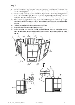 Preview for 12 page of Gazebo penguin 41212MR-12 SAND Assembly Instructions Manual