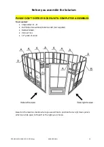 Preview for 12 page of Gazebo penguin 41215MR-12 Assembly Instructions Manual