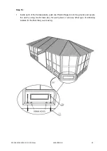 Предварительный просмотр 29 страницы Gazebo penguin 41218MR-12 Assembly Instructions Manual