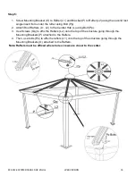 Предварительный просмотр 14 страницы Gazebo penguin 43200MR-22 Assembly Instructions Manual