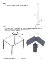 Предварительный просмотр 12 страницы Gazebo penguin 43202MR-22 Assembly Instructions Manual