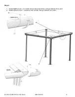 Предварительный просмотр 13 страницы Gazebo penguin 43202MR-22 Assembly Instructions Manual