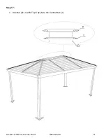 Предварительный просмотр 24 страницы Gazebo penguin 43202MR-22 Assembly Instructions Manual