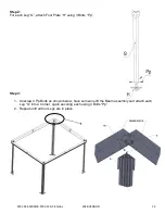 Preview for 12 page of Gazebo penguin 43204MR-22 Assembly Instructions Manual